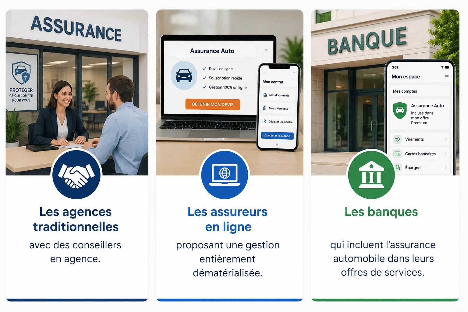 Acteurs de l'assurance automobile
