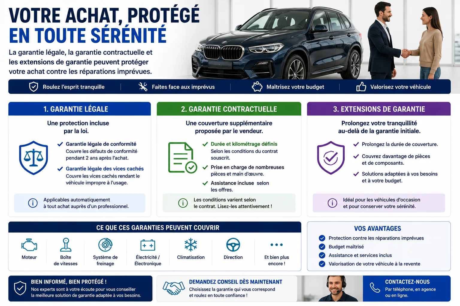 Protégez votre achat en toute sérénité