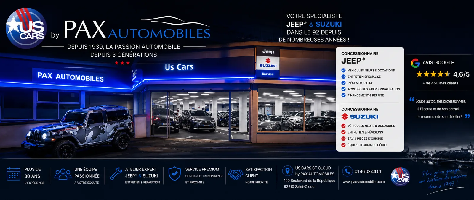 PAX Automobiles à Saint-Cloud (92)